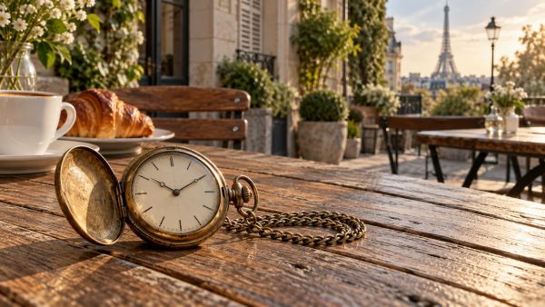 Les éléments essentiels d'une montre à gousset : chaîne, boîtier et cadran