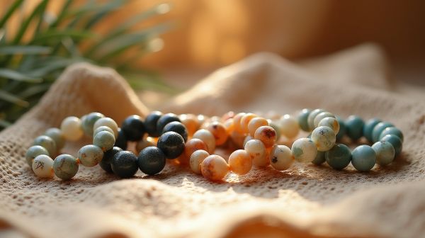 Superposer plusieurs bracelets de pierres : les combinaisons qui fonctionnent