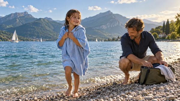 Top alternatives aux serviettes pour sortir les enfants de l'eau